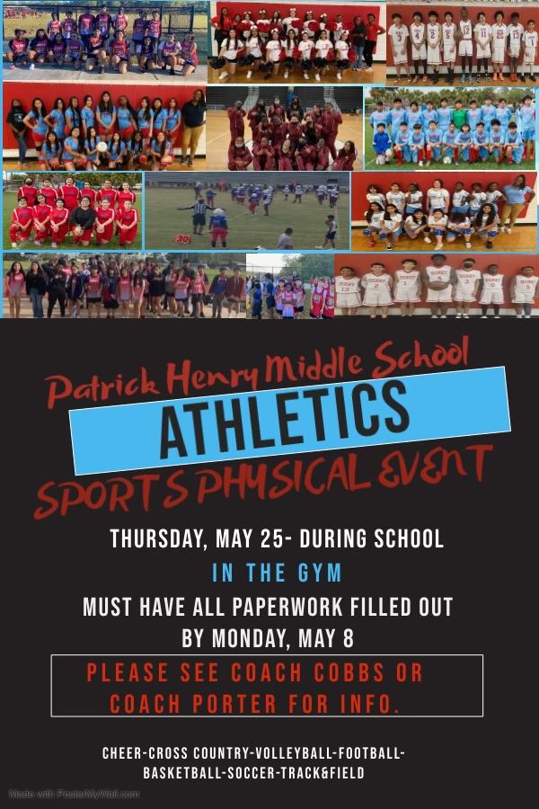 Sports Physical Day Flyer